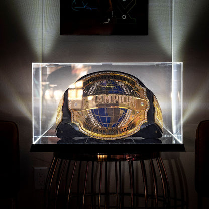TrophySmack "Design Your Own" Championship Belt Acrylic Display Case