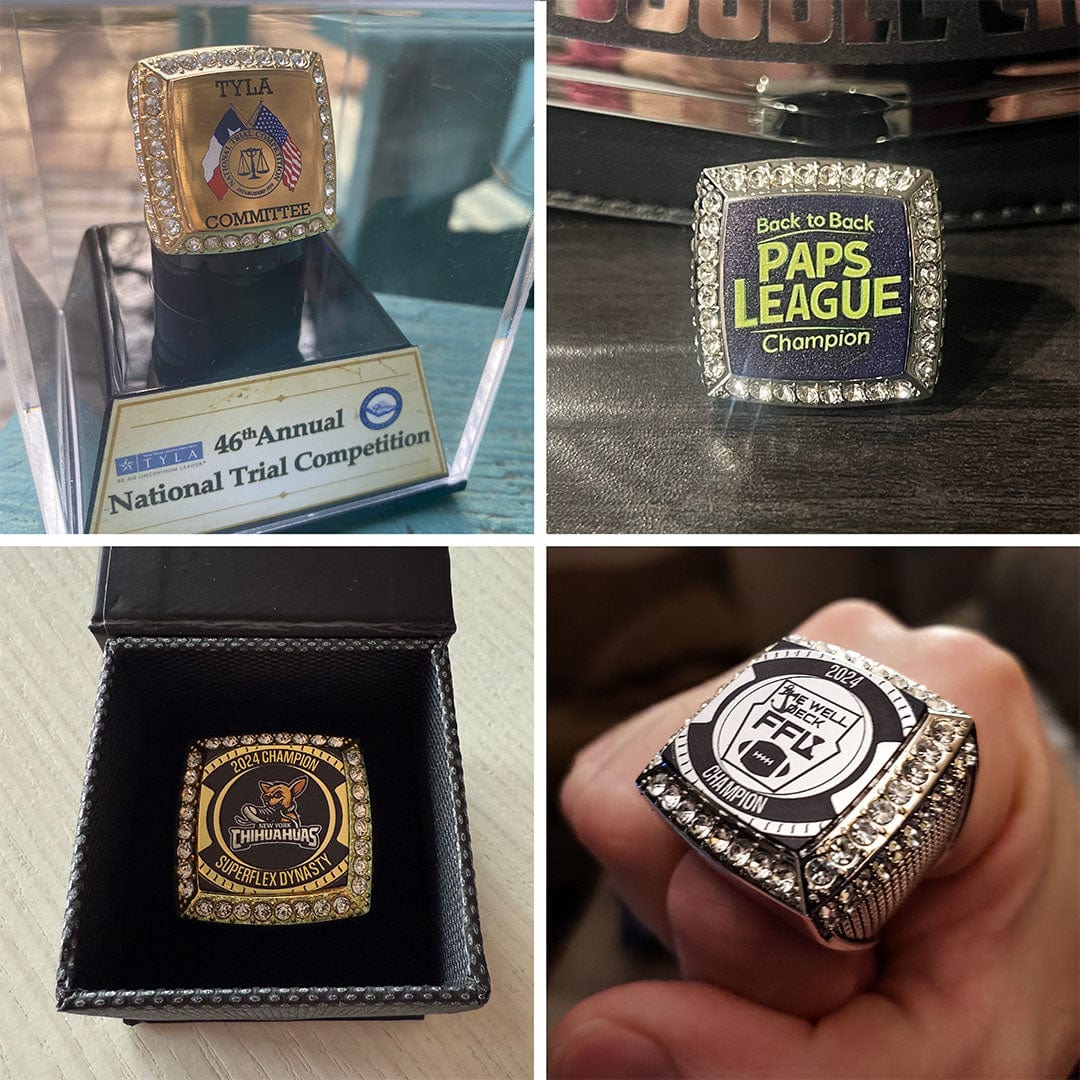Design Your Own Custom Championship Ring - TrophySmack