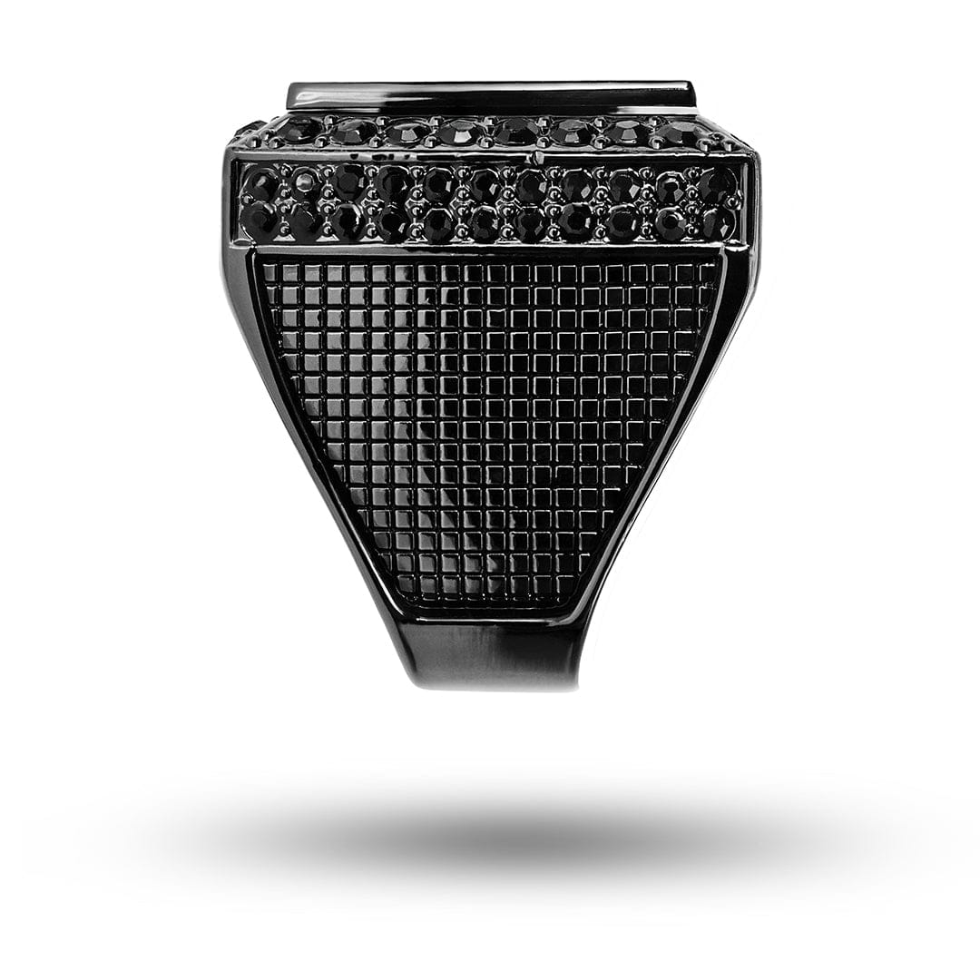 TrophySmack Design Your Own Custom Championship Ring - Gunmetal