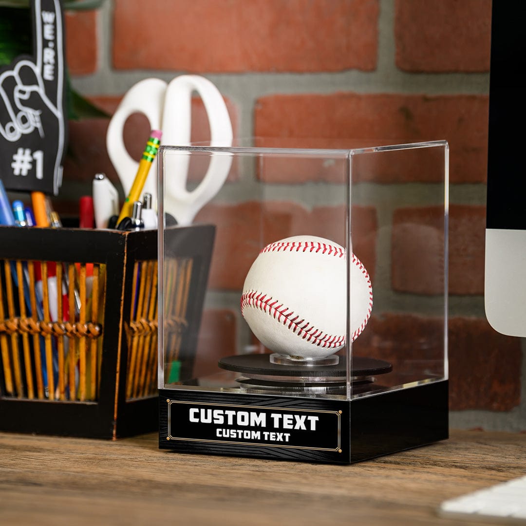 Design Your Own Large Spinning Display Case - TrophySmack