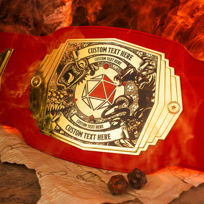 TrophySmack Dungeons & Dragons 2lb Championship Youth Belt