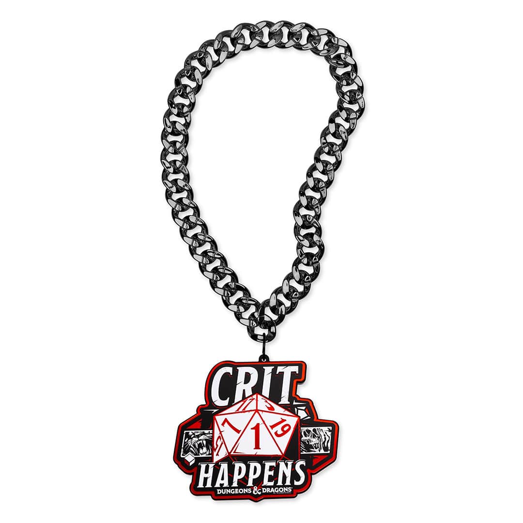 TrophySmack Dungeons & Dragons Crit Happens Chromatic Chain