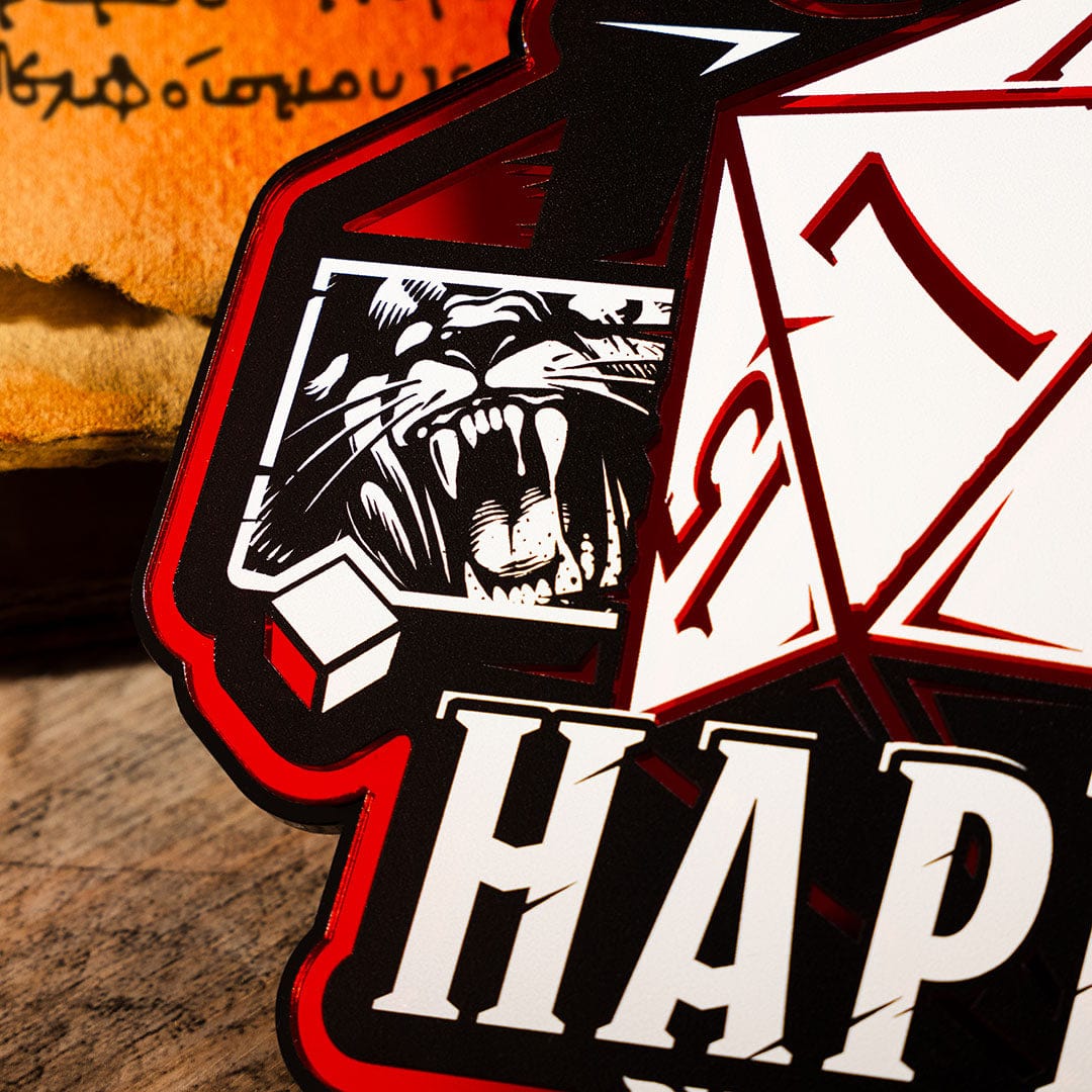 TrophySmack Dungeons & Dragons Crit Happens Chromatic Chain