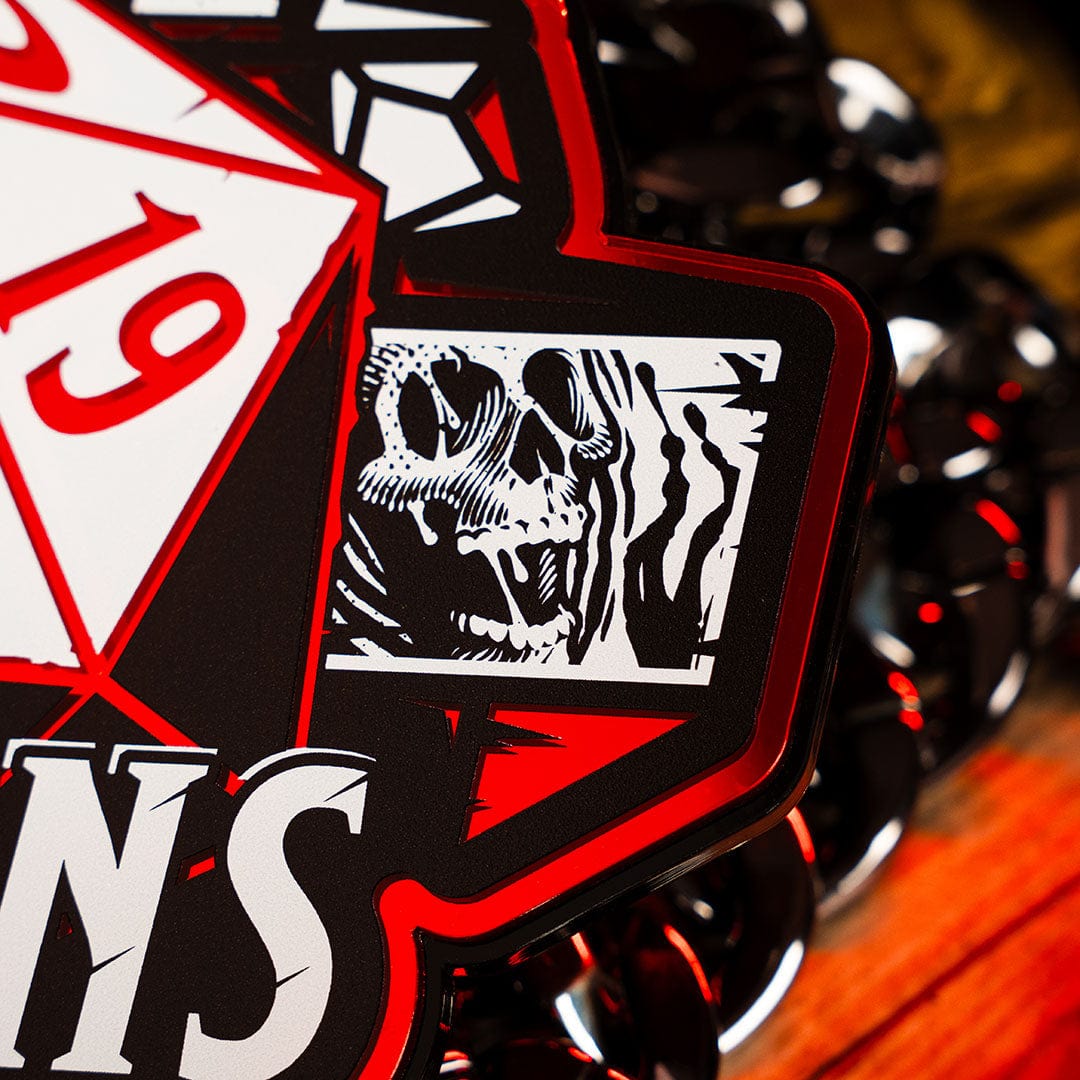 TrophySmack Dungeons & Dragons Crit Happens Chromatic Chain