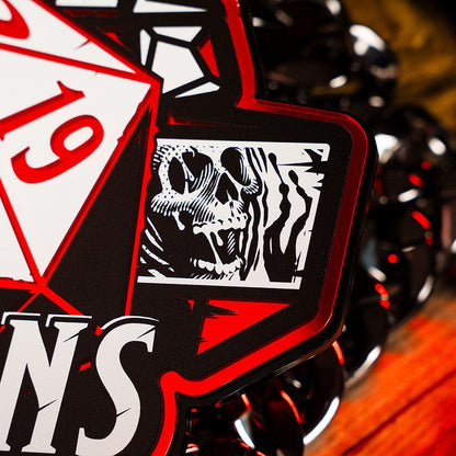 TrophySmack Dungeons & Dragons Crit Happens Chromatic Chain