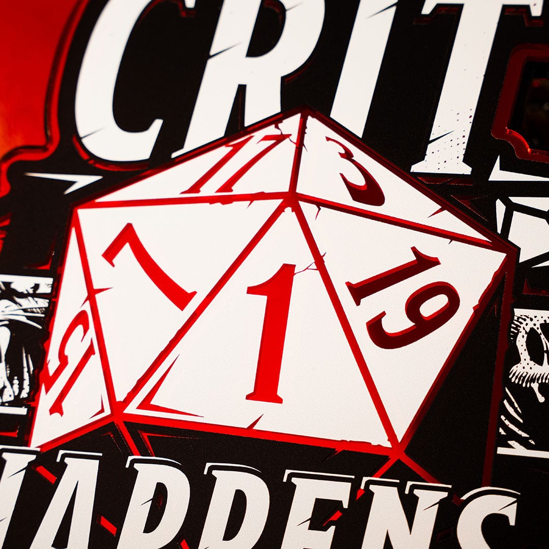 TrophySmack Dungeons & Dragons Crit Happens Chromatic Chain