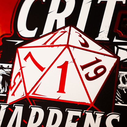 TrophySmack Dungeons & Dragons Crit Happens Chromatic Chain