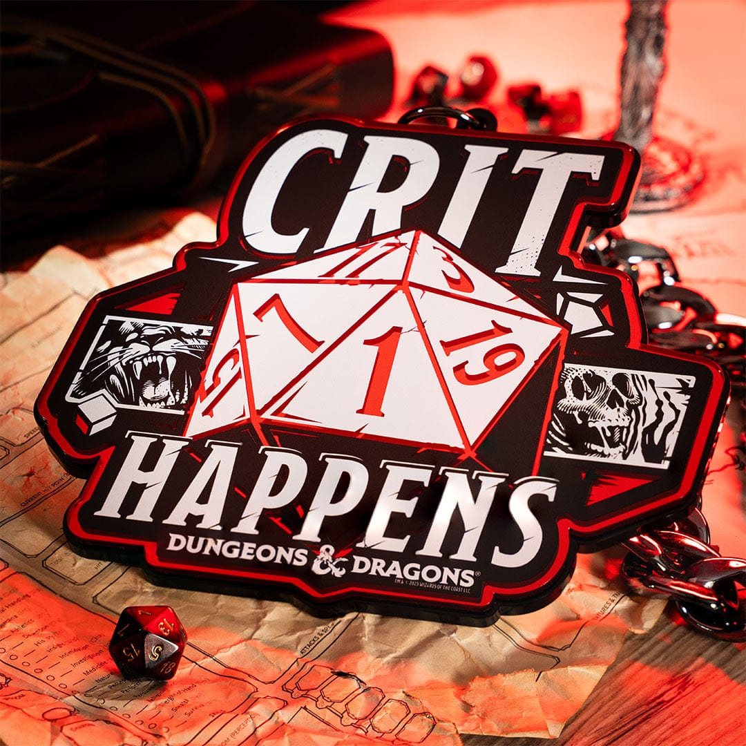 TrophySmack Dungeons & Dragons Crit Happens Chromatic Chain