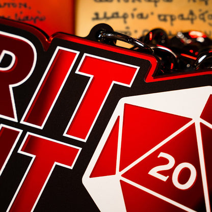 TrophySmack Dungeons & Dragons Crit Hit Chromatic Chain