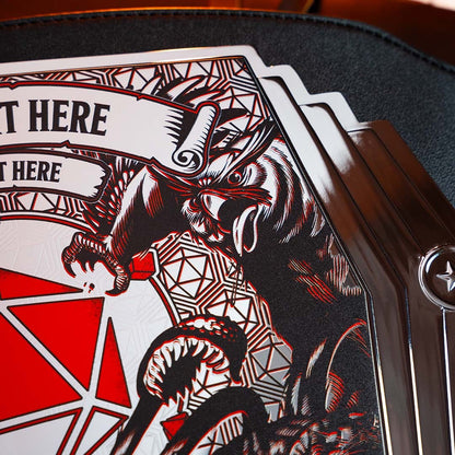 TrophySmack Dungeons & Dragons Custom Campaign Completion Belt