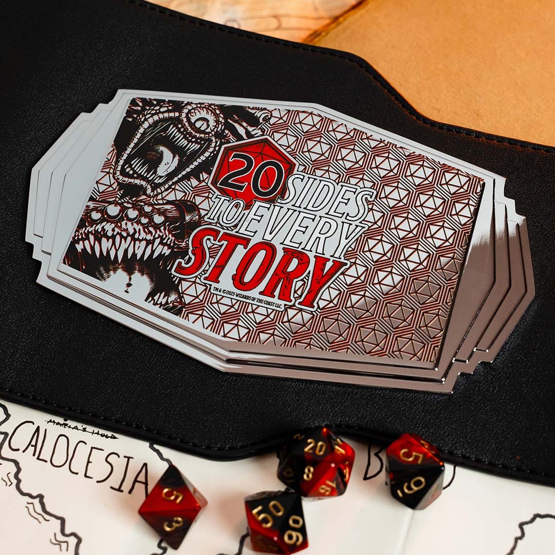 TrophySmack Dungeons & Dragons Custom Campaign Completion Belt