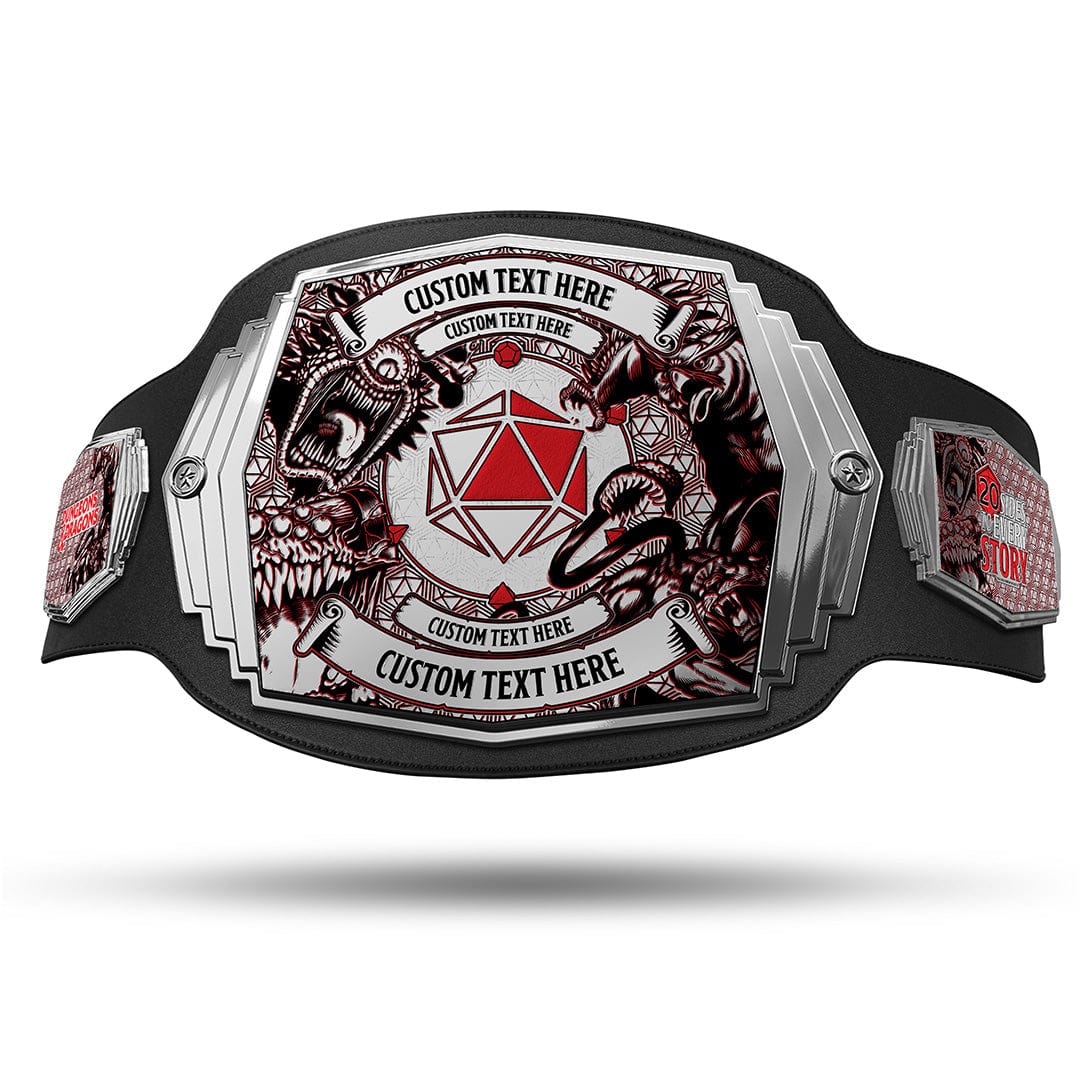 TrophySmack Dungeons & Dragons Custom Campaign Completion Belt