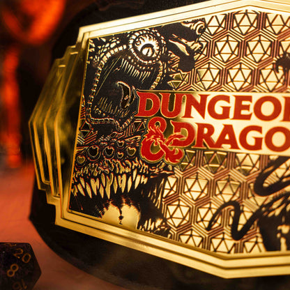 TrophySmack Dungeons & Dragons Mini 1lb Championship Belt