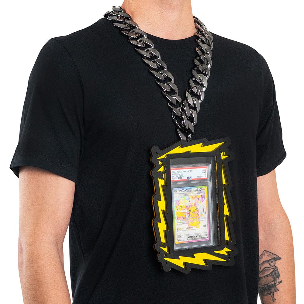 Electric Card Slab Display Chain - TrophySmack