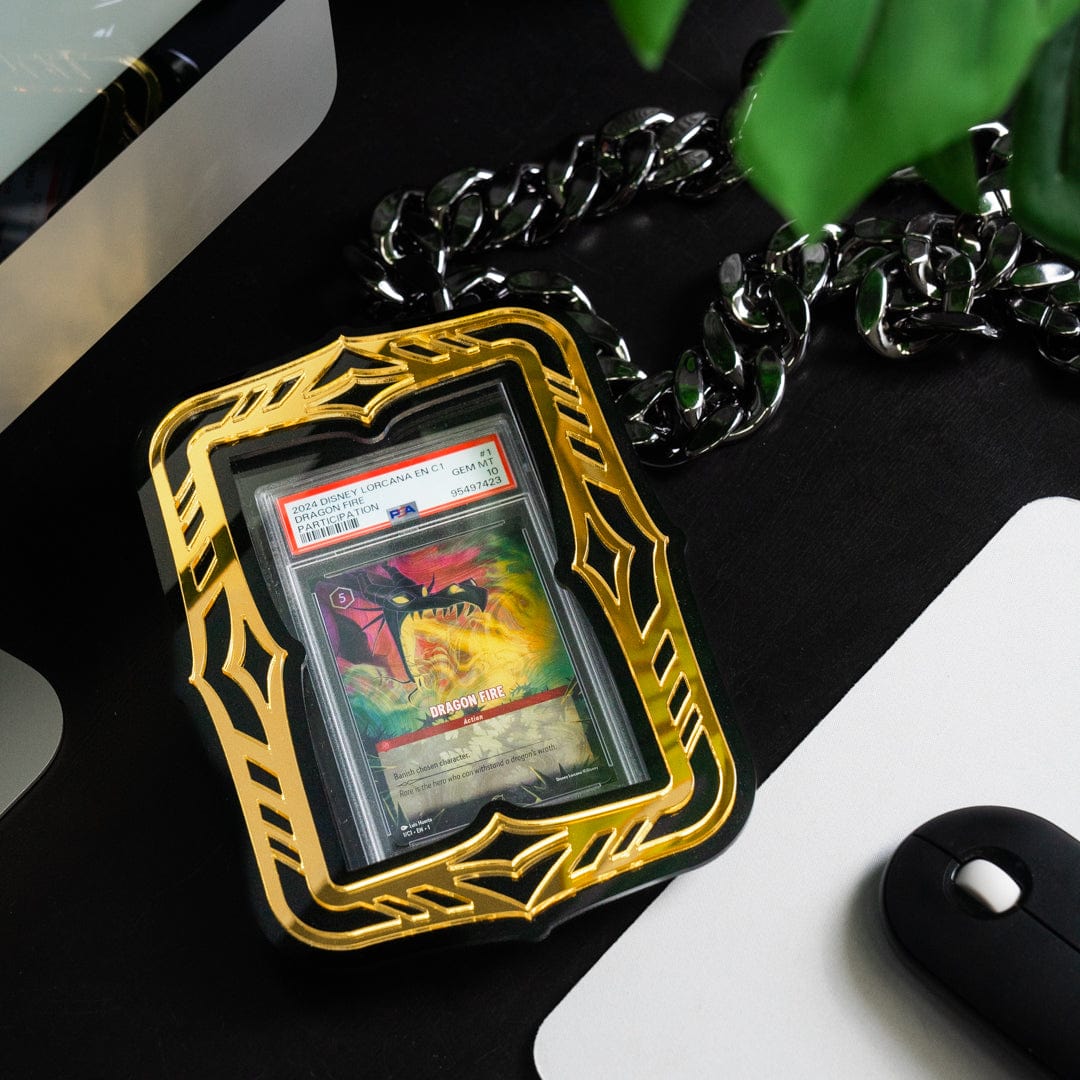 Displaying Chain Enchanted Card Slab Display Chain - TrophySmack