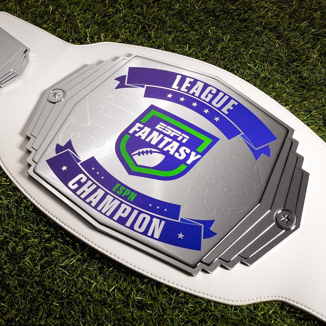 TrophySmack ESPN 6lb Fantasy Football Custom Championship Belt