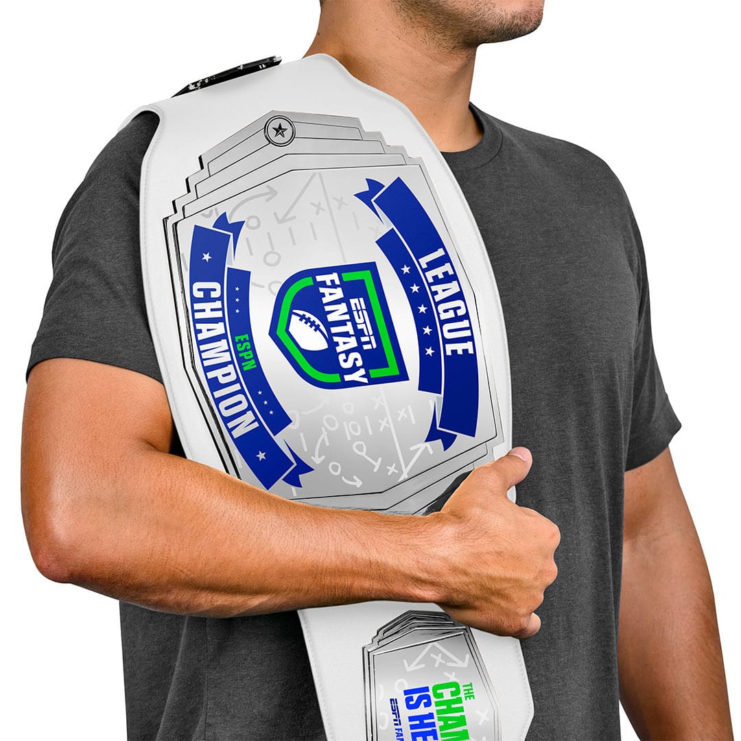 TrophySmack ESPN 6lb Fantasy Football Custom Championship Belt