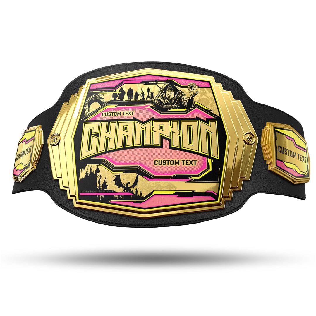 d50a1b96-9399-4f61-a94e-67ef421d0a3e Images High... Esports Magic 6lb Custom Championship Belt - Gold / Black Leather ...