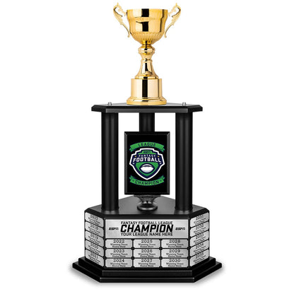 TrophySmack Exclusive Perpetual ESPN Fantasy Football Championship Trophy