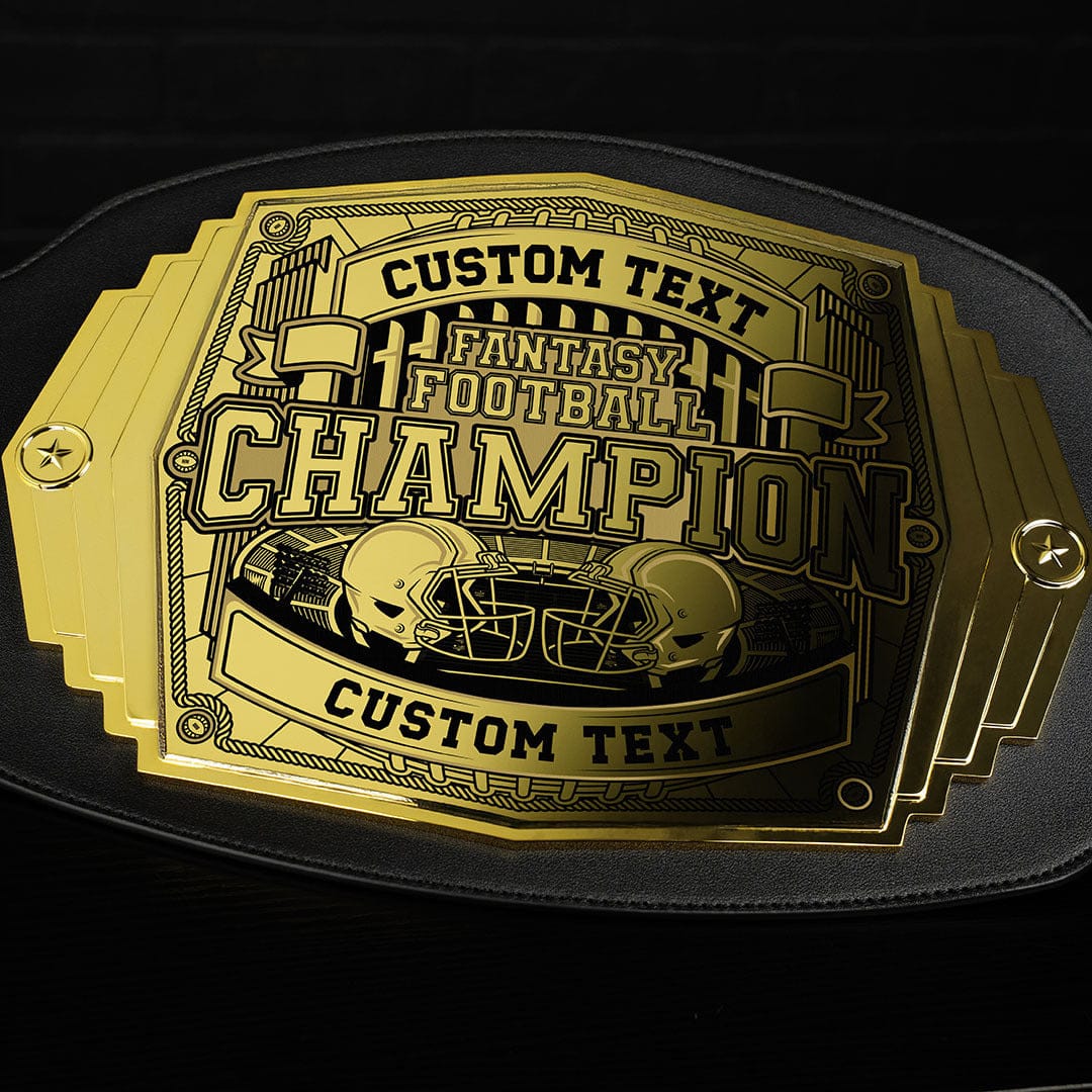 TrophySmack Fantasy Football 6lb Custom Championship Belt