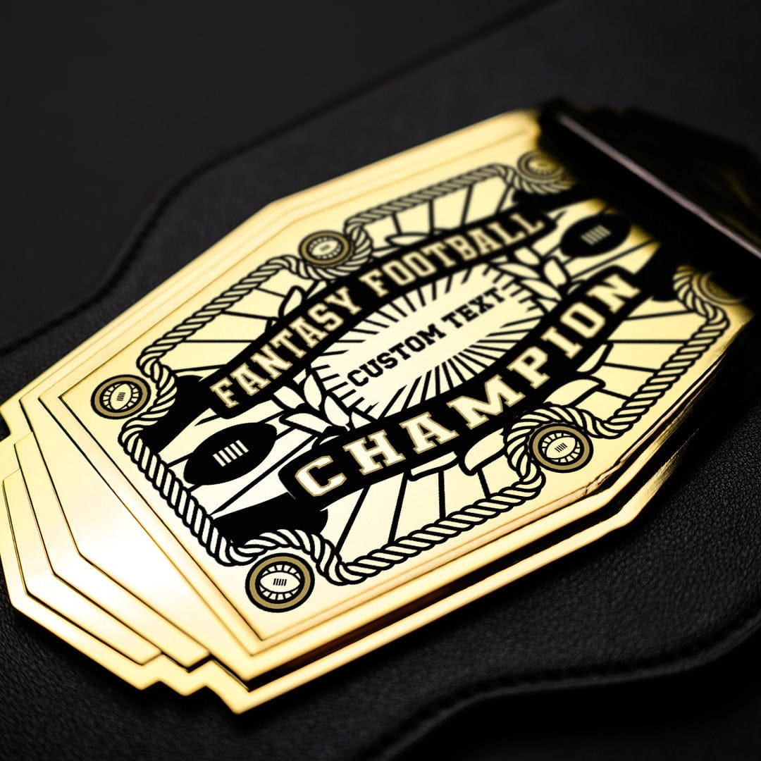 TrophySmack Fantasy Football 6lb Custom Championship Belt
