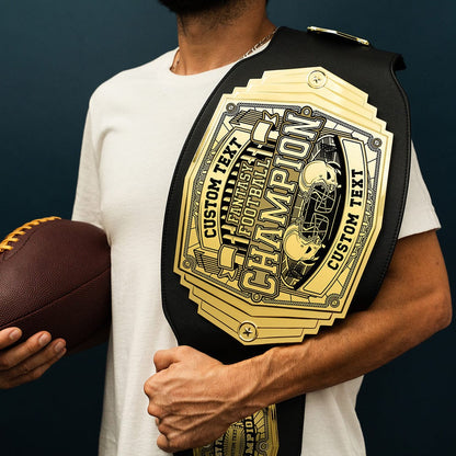 TrophySmack Fantasy Football 6lb Custom Championship Belt