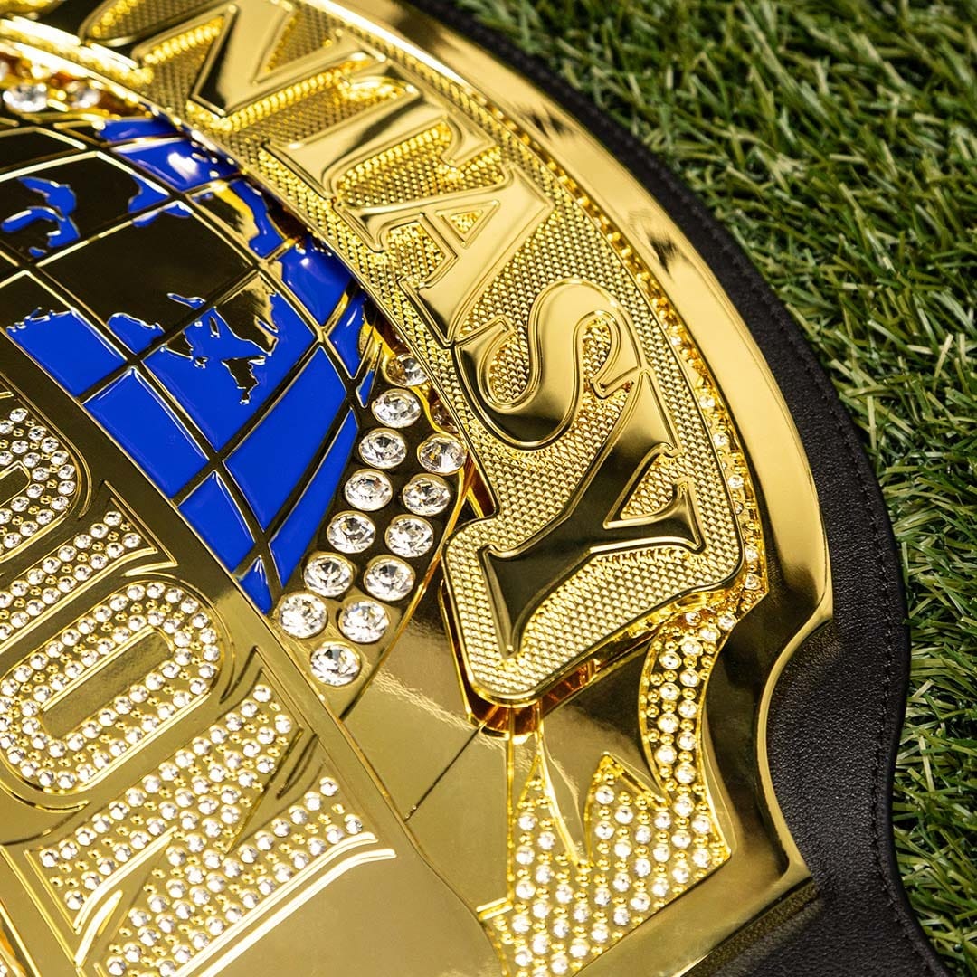 TrophySmack Fantasy Football 8lb Blinged-Out Championship Belt