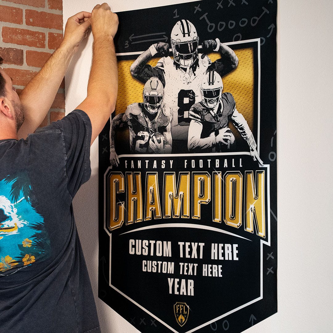 TrophySmack Fantasy Football Champion Custom Banner
