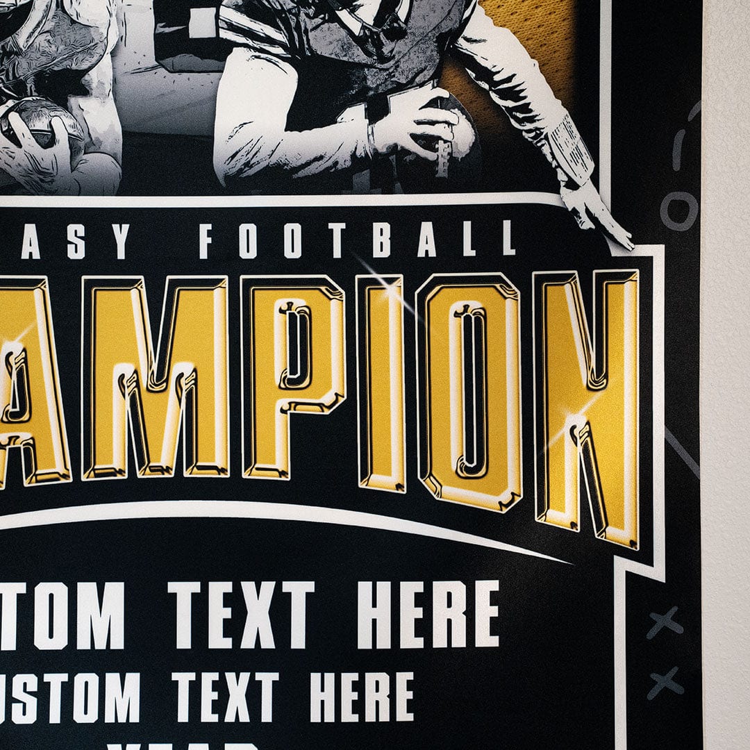 TrophySmack Fantasy Football Champion Custom Banner