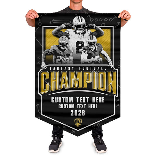 TrophySmack Fantasy Football Champion Custom Banner
