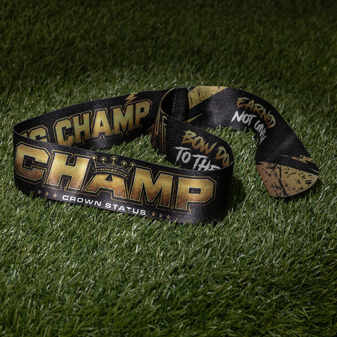 TrophySmack Fantasy Football Champion Headband/RallyWave Flag
