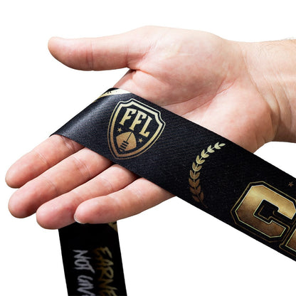 TrophySmack Fantasy Football Champion Headband/RallyWave Flag