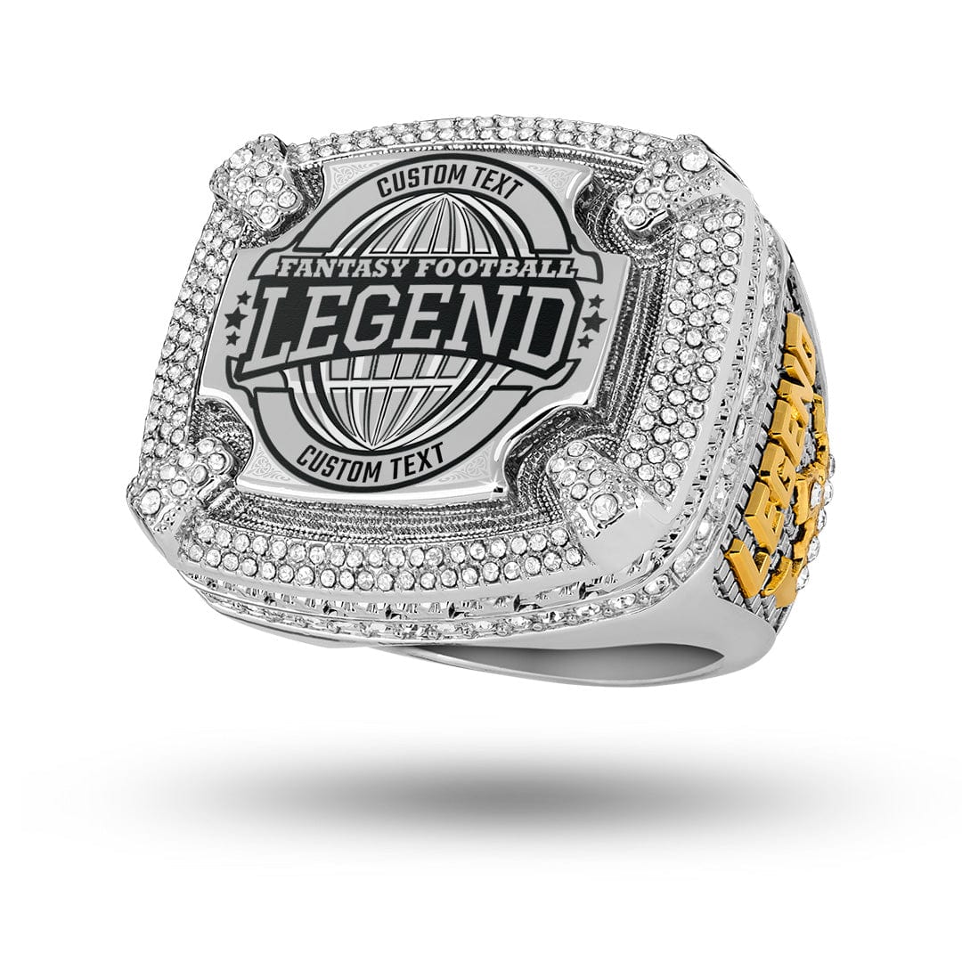 Nfl Rings Custom Fantasy Football Custom Legend Ring - TrophySmack