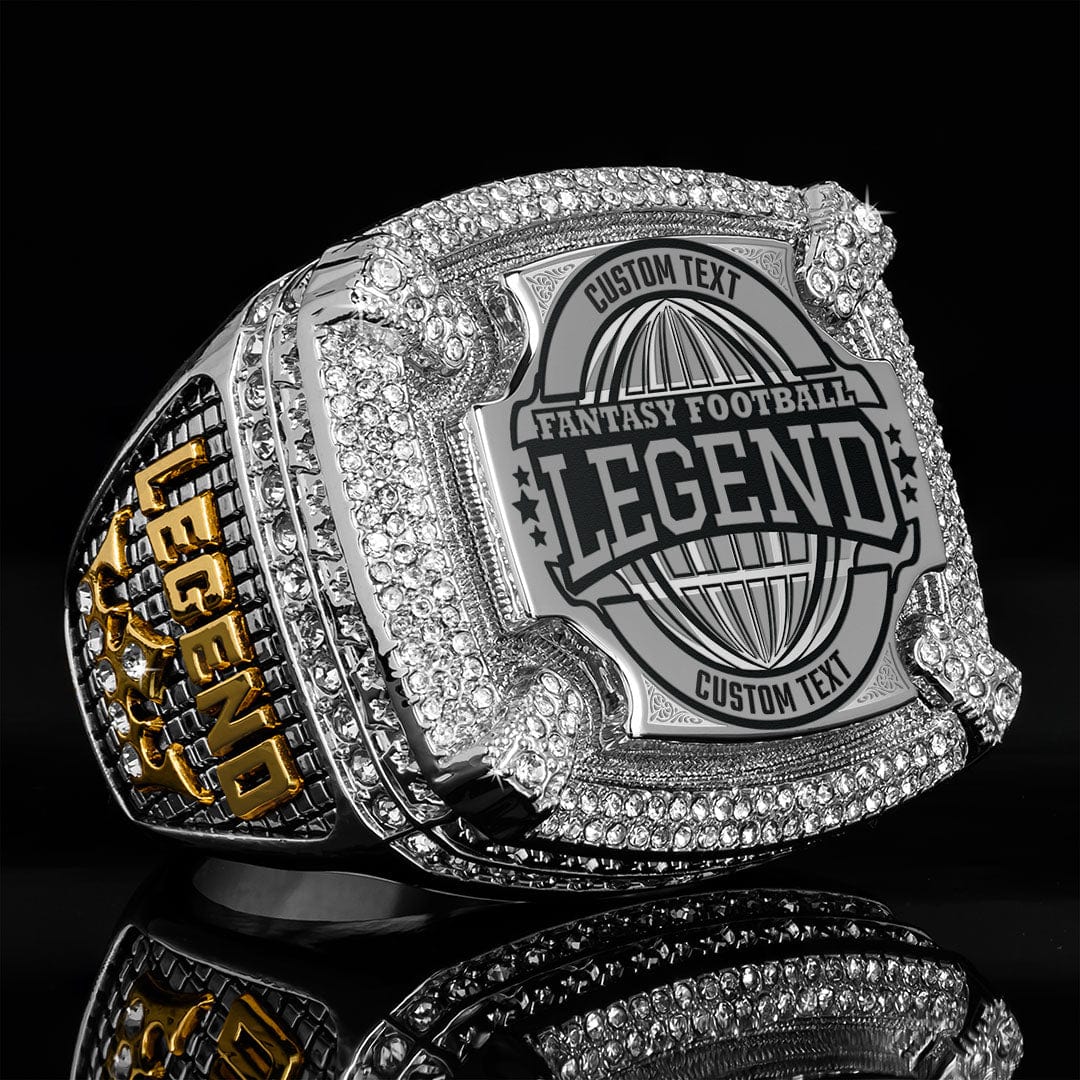 Nfl Rings Custom Fantasy Football Custom Legend Ring - TrophySmack