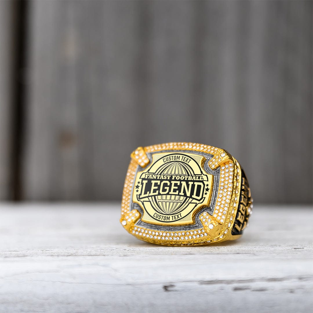 Nfl Rings Custom Fantasy Football Custom Legend Ring - TrophySmack