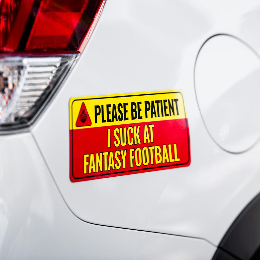 TrophySmack Fantasy Football Loser Car Magnet