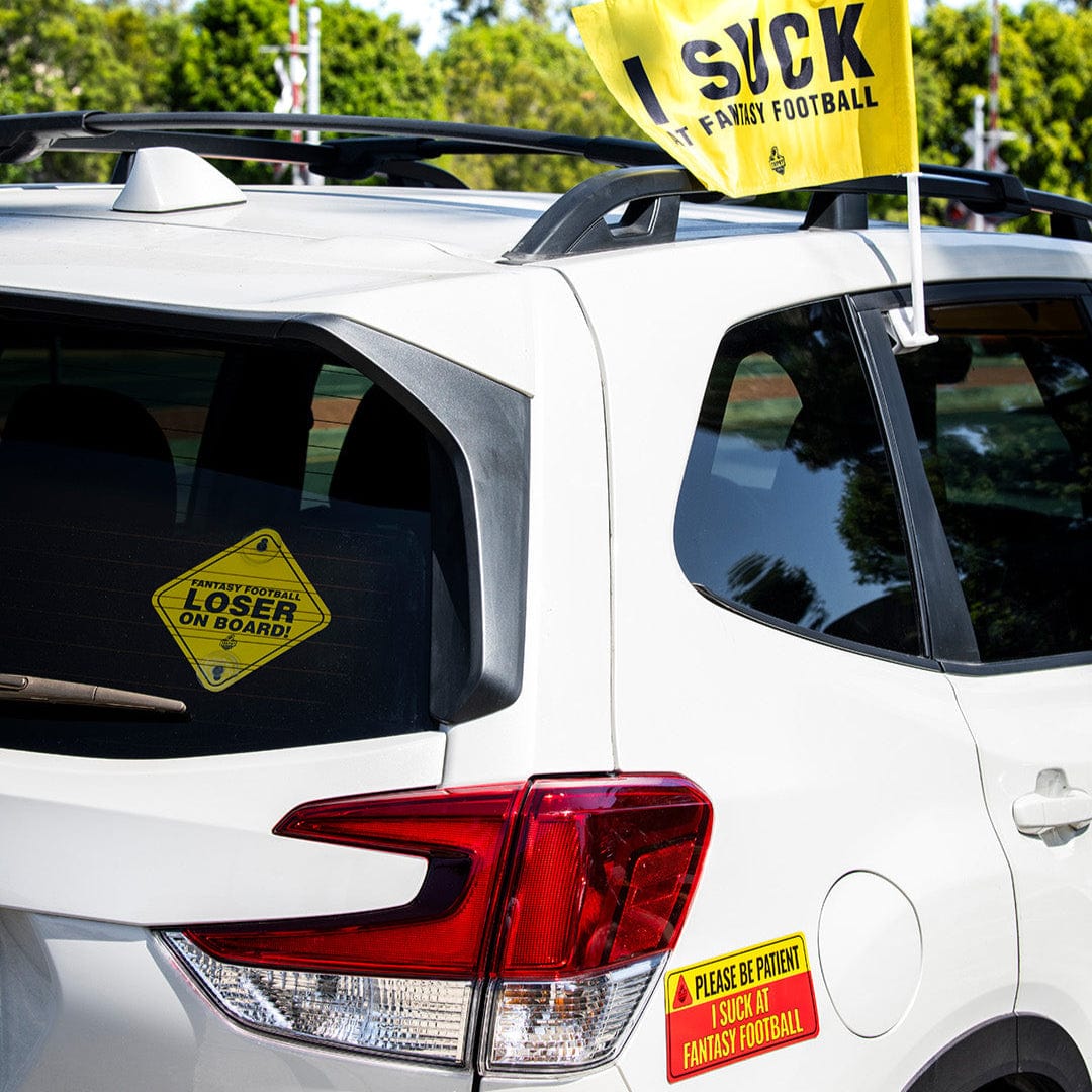 TrophySmack Fantasy Football Loser on Board Sign