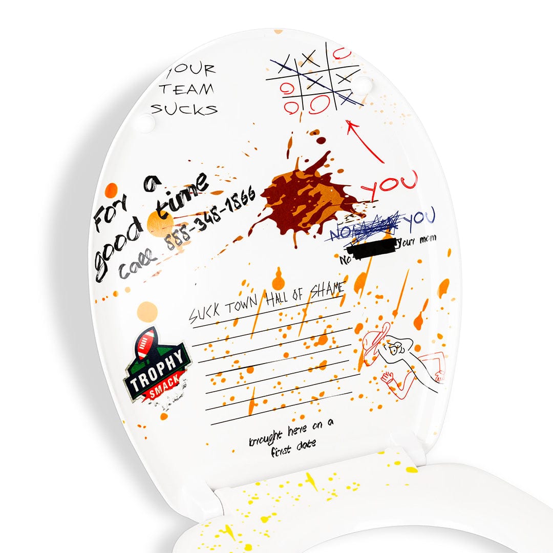 fish lure toilet seat Fantasy Football Toilet Bowl Trophy