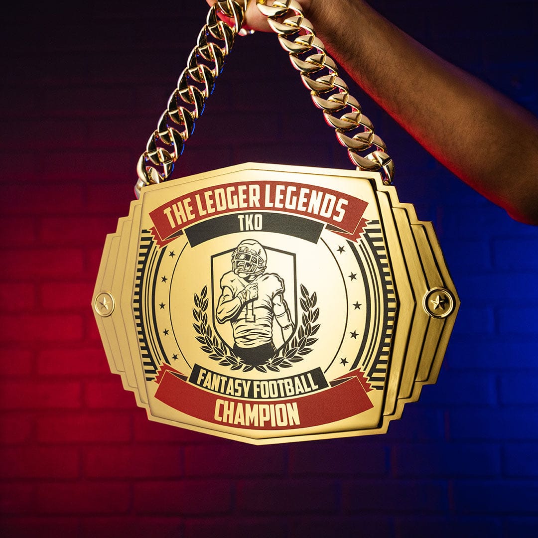 TrophySmack Fantasy Football XL Champion Turnover Chain 5lb.