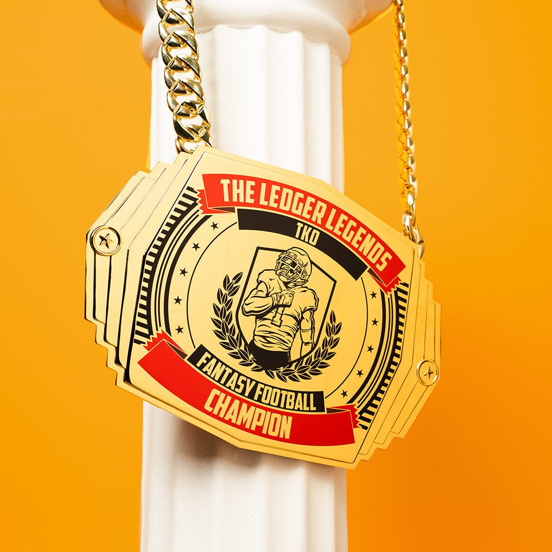 TrophySmack Fantasy Football XL Champion Turnover Chain 5lb.