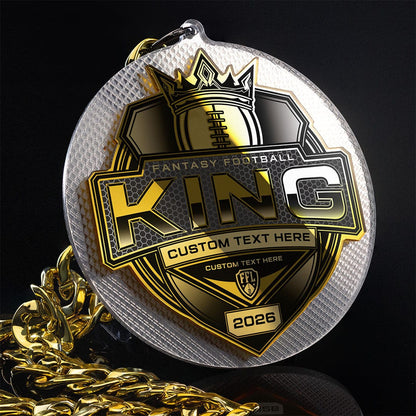 TrophySmack FFL King Custom Spinning Turnover Chain