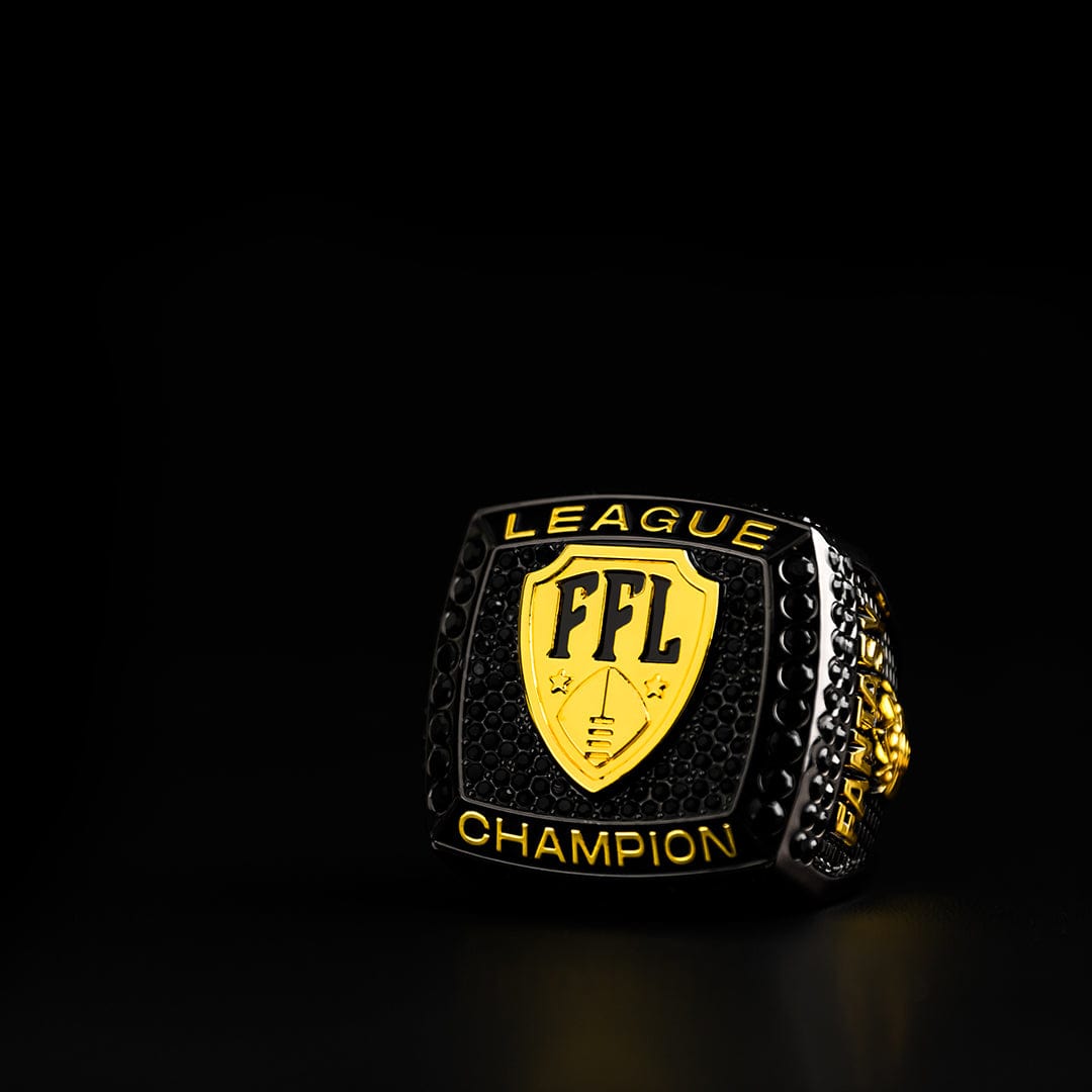 TrophySmack FFL Stunna Ring - Black/Gold