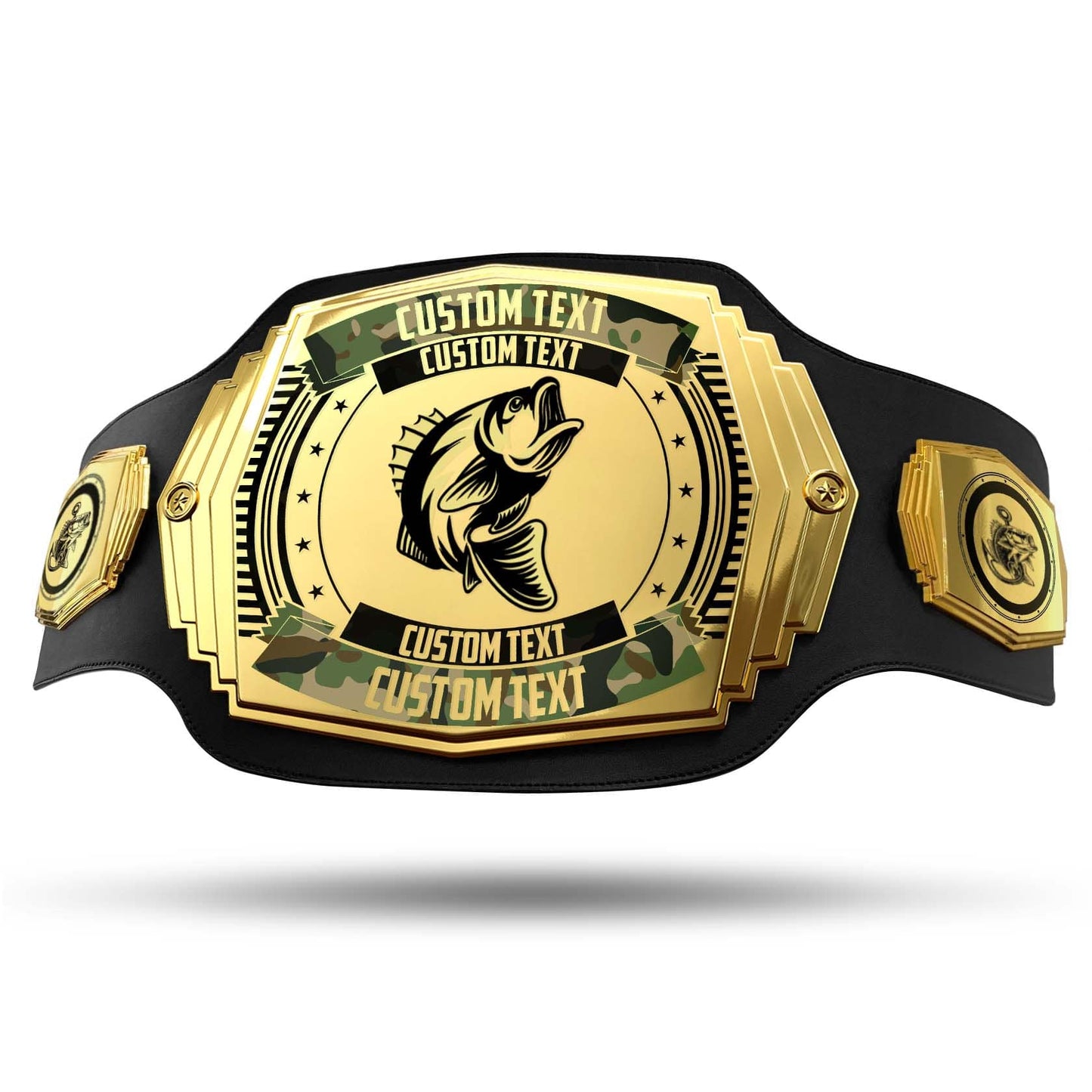 TrophySmack Fishing 6lb Customizable Championship Belt