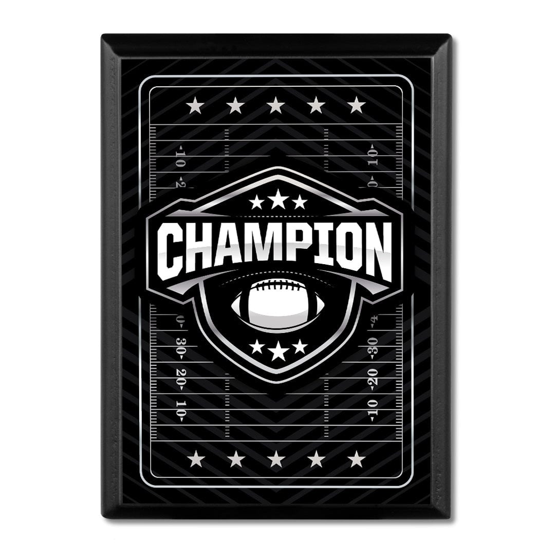 TrophySmack Football Champion Plaque