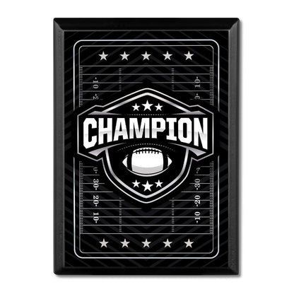 TrophySmack Football Champion Plaque