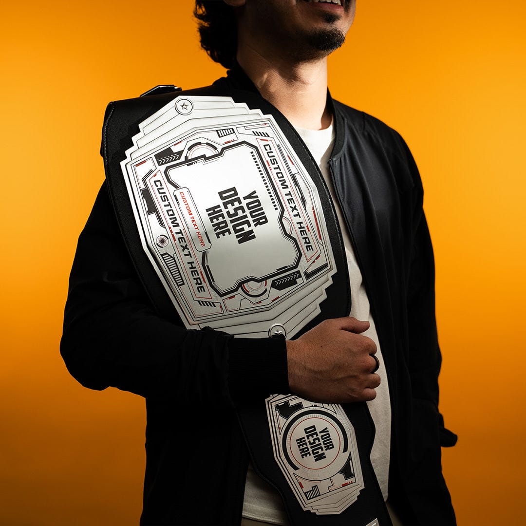 TrophySmack Futuristic 6lb Custom Championship Belt