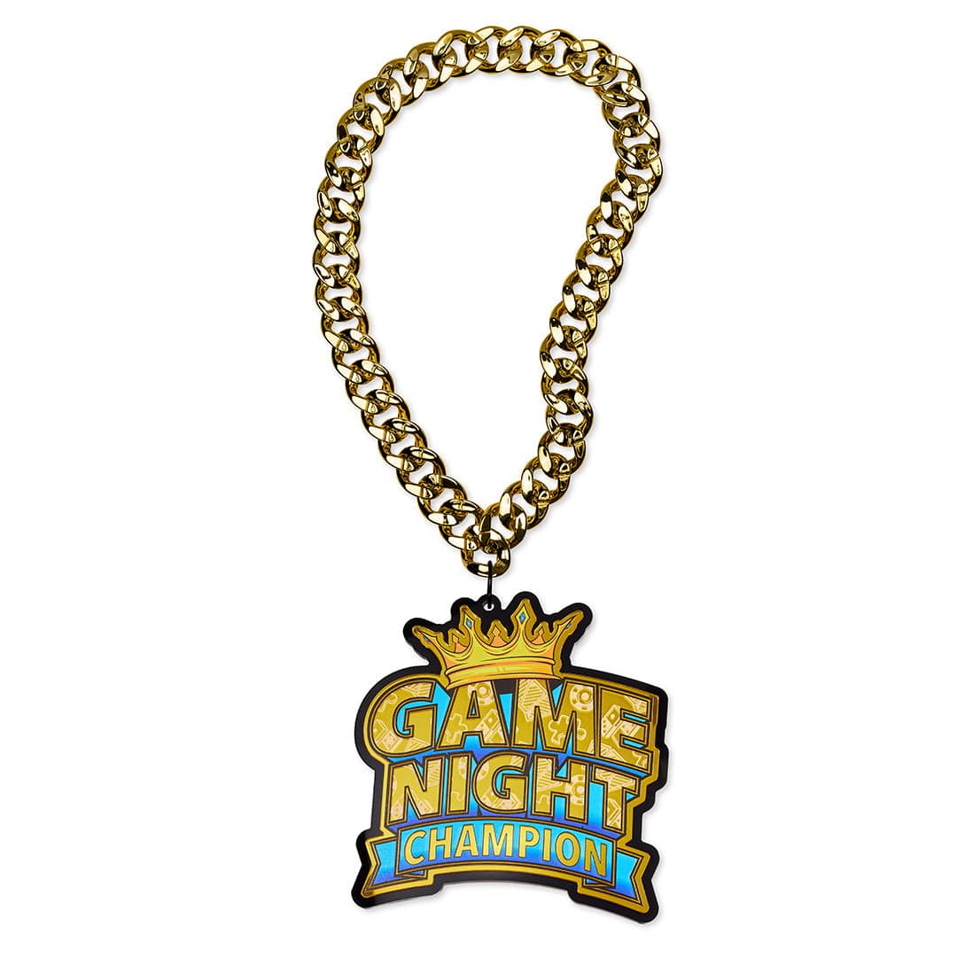 TrophySmack Game Night Champion Chromatic Chain