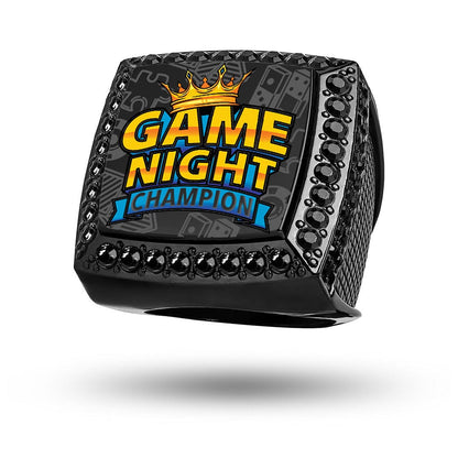 TrophySmack Game Night Championship Ring
