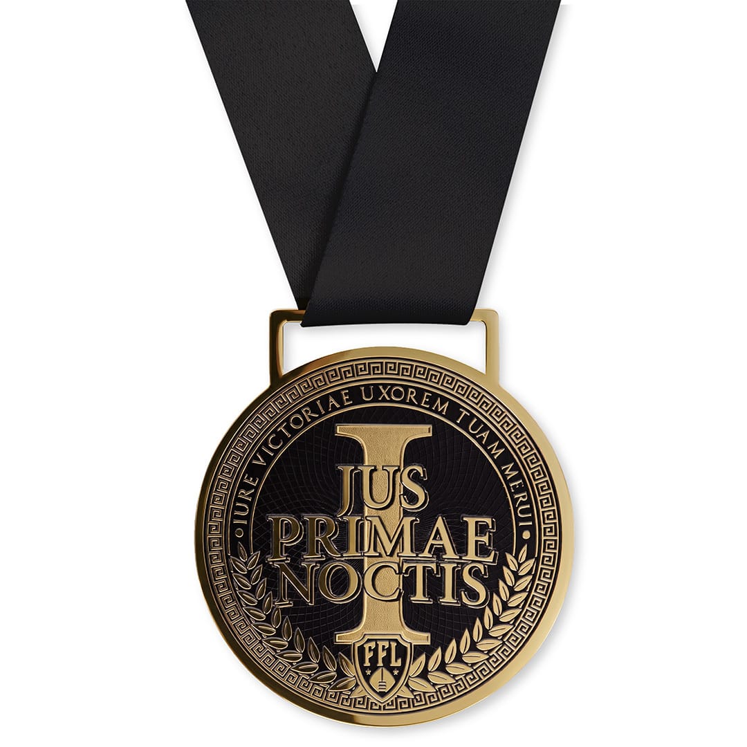 TrophySmack Gladiator Fantasy Football Medal Bundle (NSFW Edition)