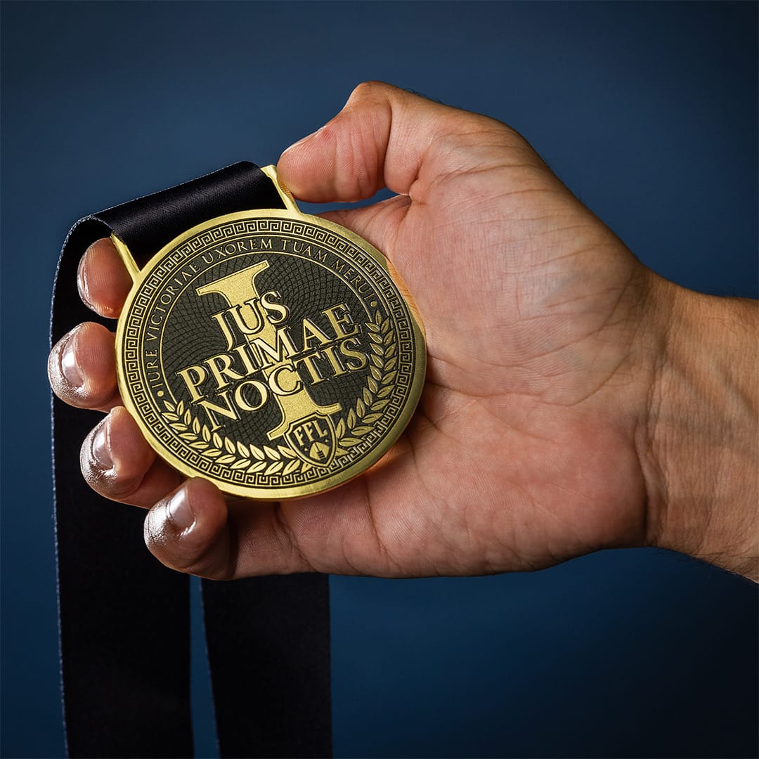 TrophySmack Gladiator Fantasy Football Medal Bundle (NSFW Edition)